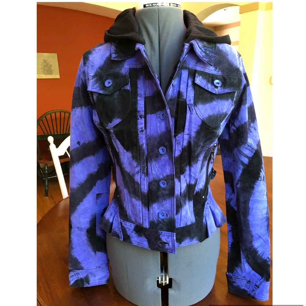 Colorful Leather Jacket - Picture 3 of 3